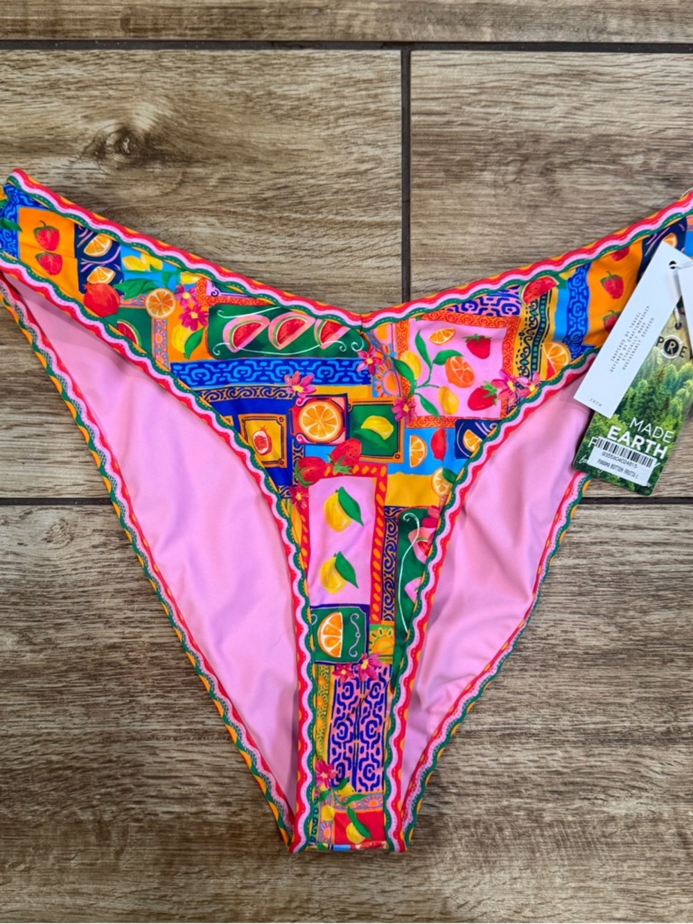 Bydee Panama bikini bottom in Frutta Size Large NEW WITH TAGS! - Picture 14 of 16